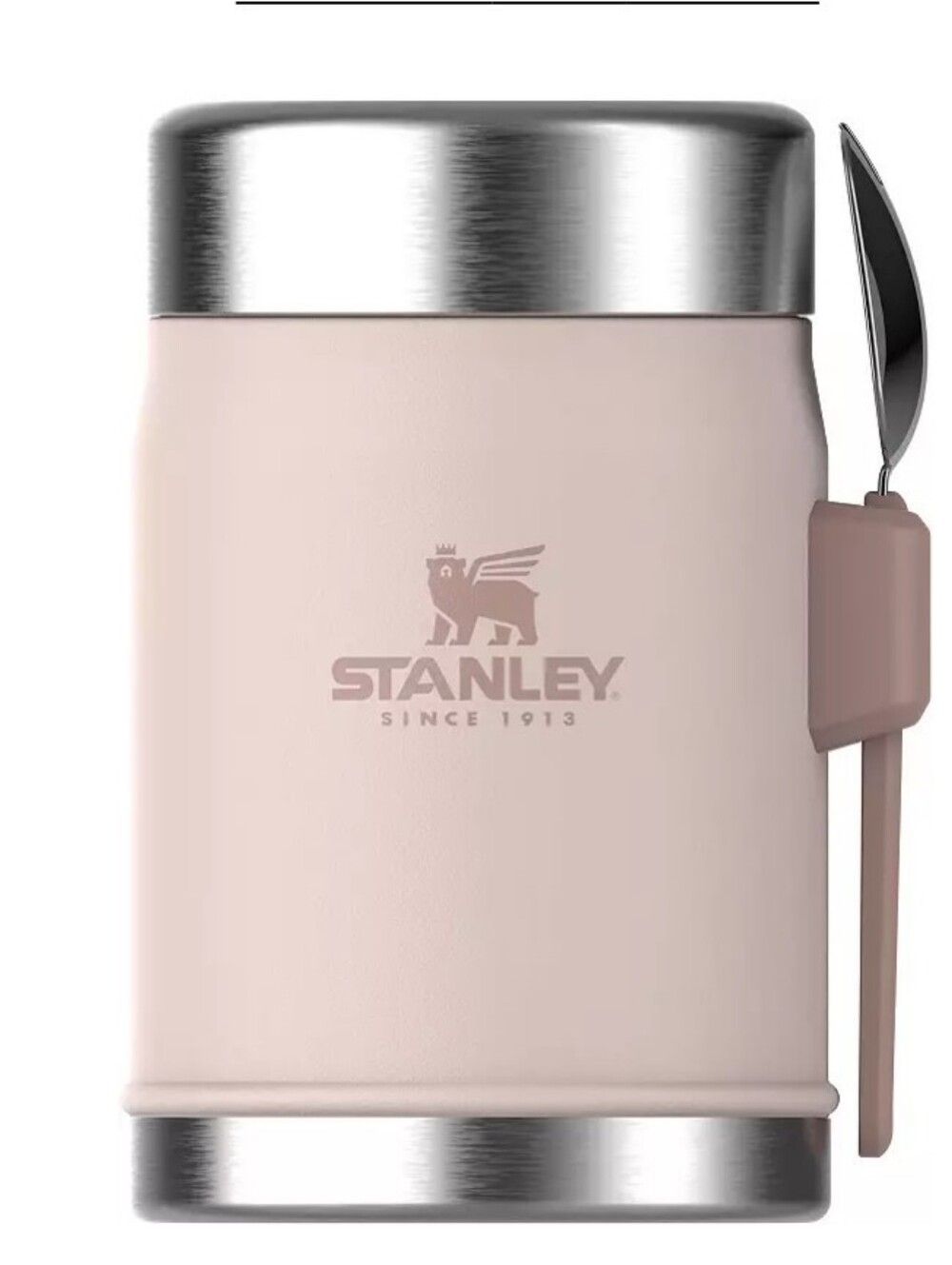 Stanley 14 oz. Classic Legendary Food Jar with Spork Rose Quartz